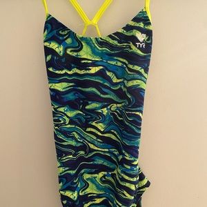 size 32 TYR competitive suit